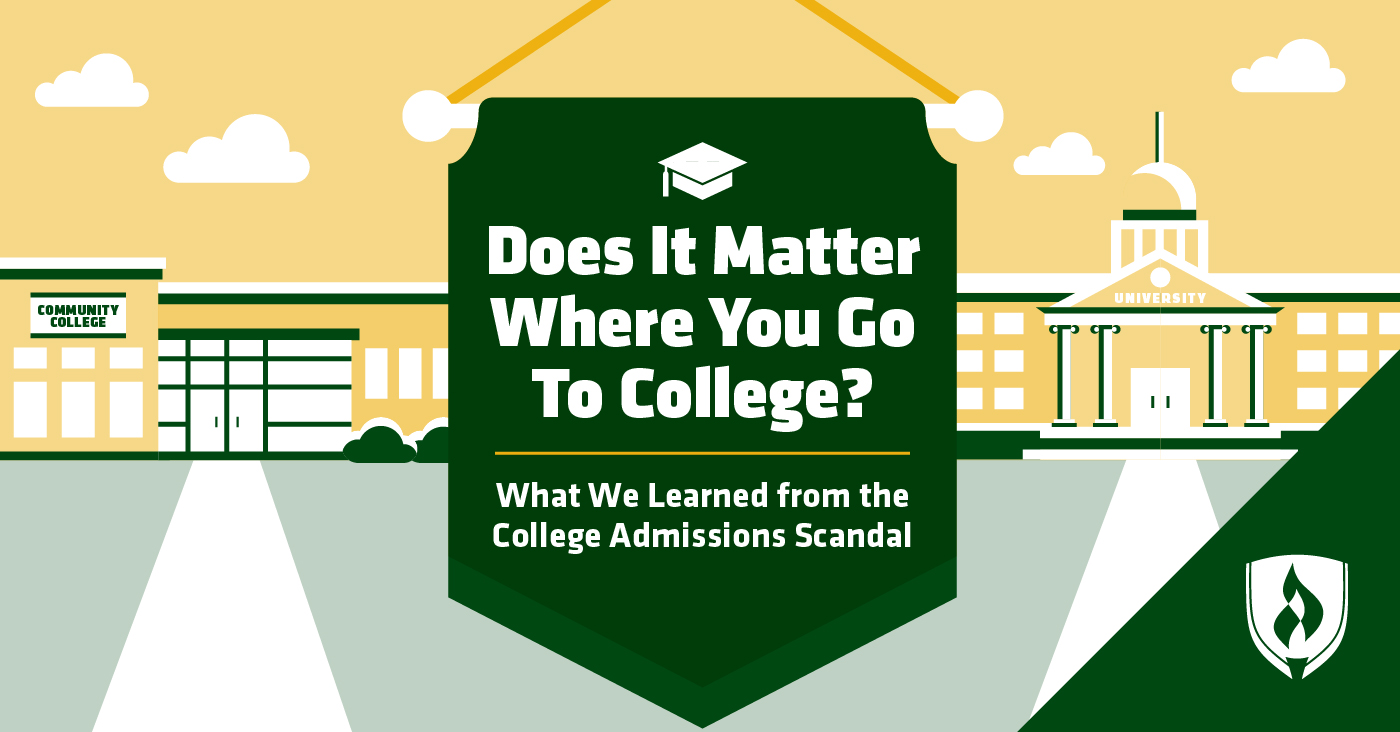 Does It Matter Where You Go to College? What We Learned from the College Admissions Scandal