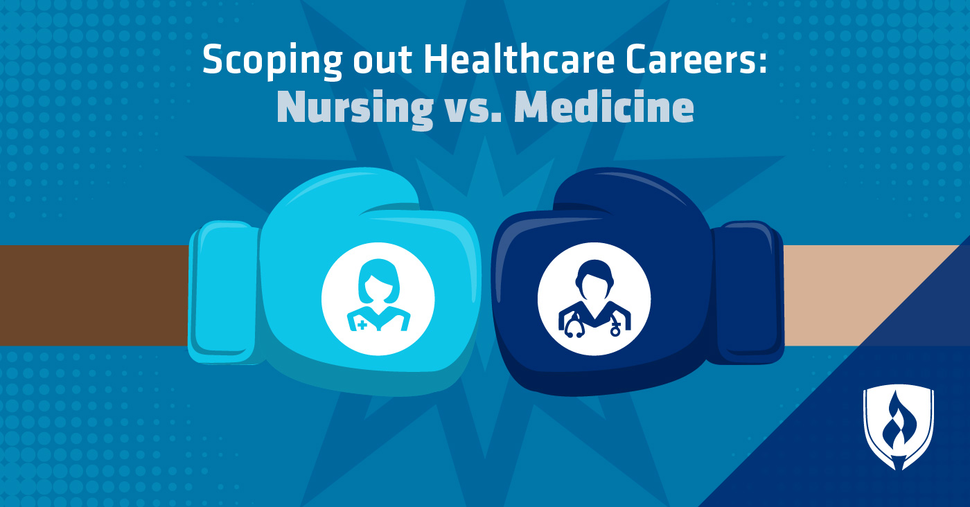 nursing vs medicine