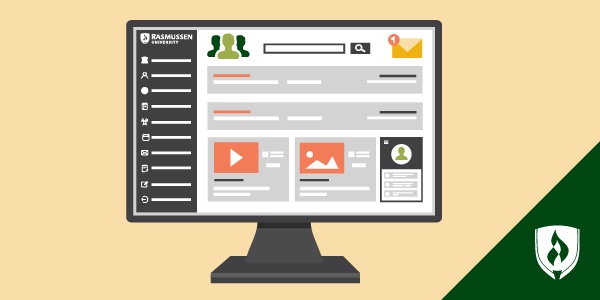 illustration of what online classes look like