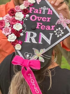 RN graduate cap