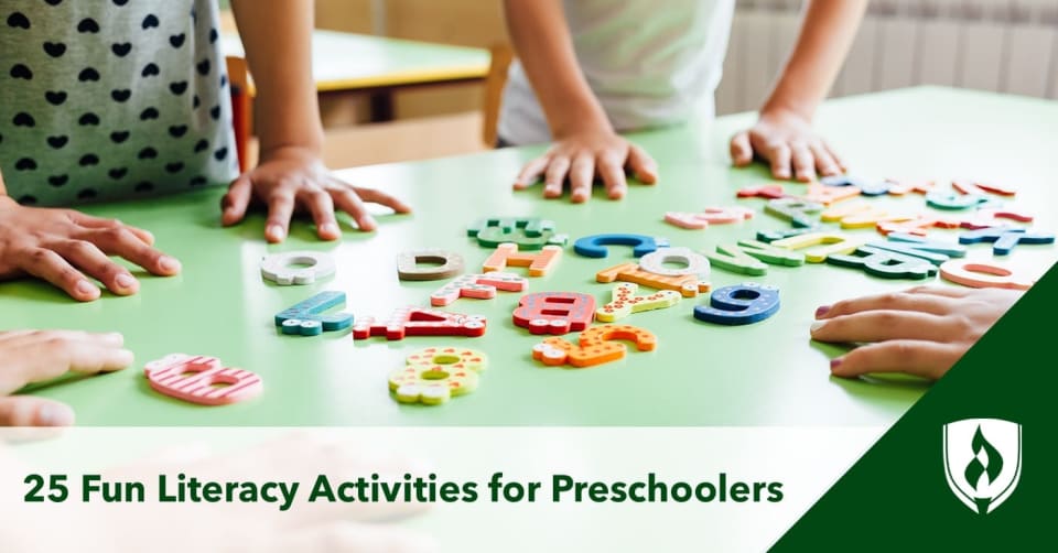 25 Fun Literacy Activities for Preschoolers Rasmussen