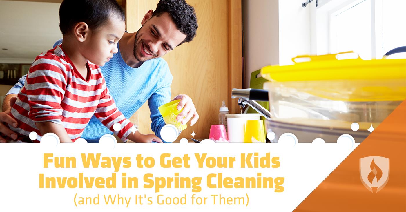 Spring cleaning for kids