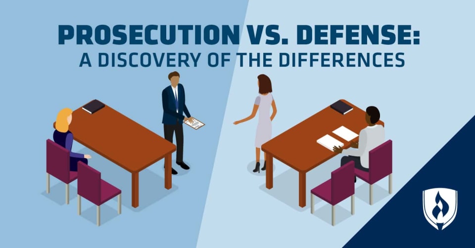 Prosecution vs. Defense: A Discovery of the Differences | Rasmussen  University