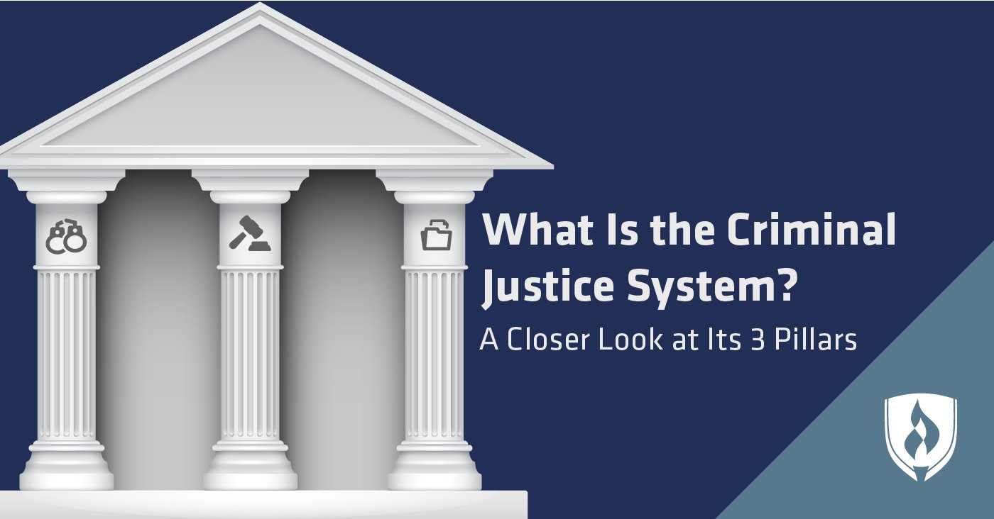 What is the criminal justice system? A closer look at its 3 pillars.