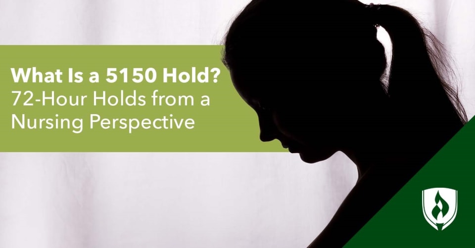 silhouette of a patient on 5150 hold representing what is a 5150 hold