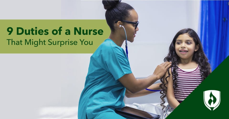 9 Duties Of A Nurse That Might Surprise You | Rasmussen University