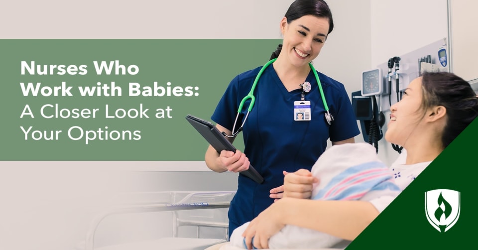 Nurses who work with babies