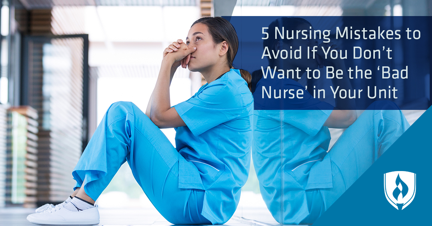 Avoid Being a Bad Nurse