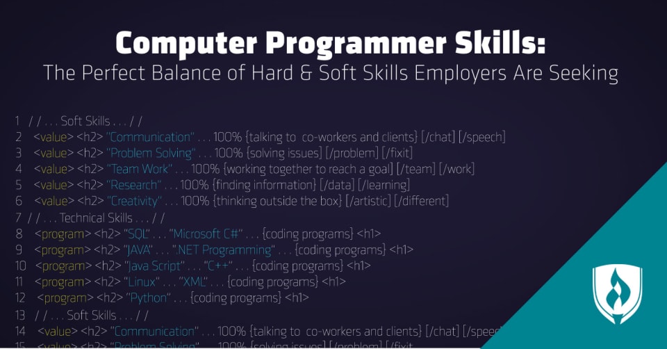 The Computer Programmer Skills Employers Are Seeking
