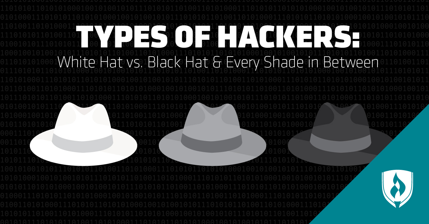 Types Hackers: White Hat vs. Black Hat & Every Shade in Between | Rasmussen University