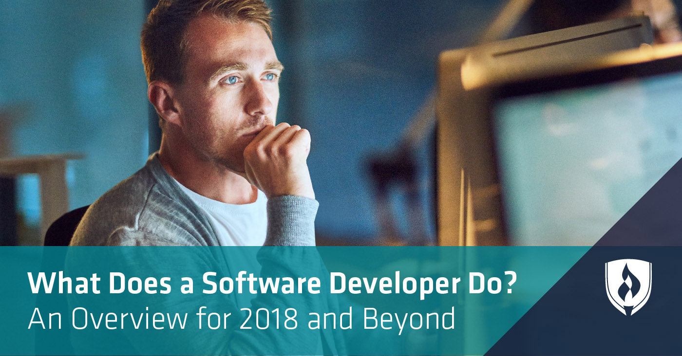 male staring at computer