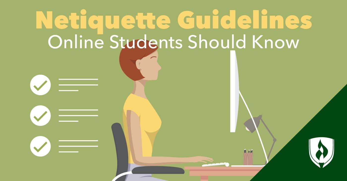 Netiquette Pix 10 Netiquette Guidelines Online Students Need to Know | Rasmussen