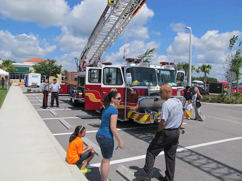 Land O' Lakes Campus Raises Awareness during Family Health and Safety Day