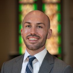 Jason Keller smiles at the camera