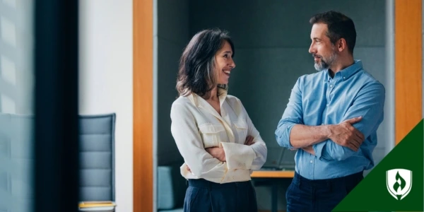 Two business leaders discuss the plan