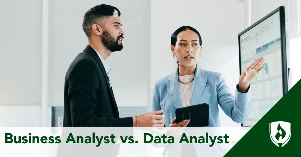 bus analyst vs data analyst header A business and a Data analyst compare notes on their findings
