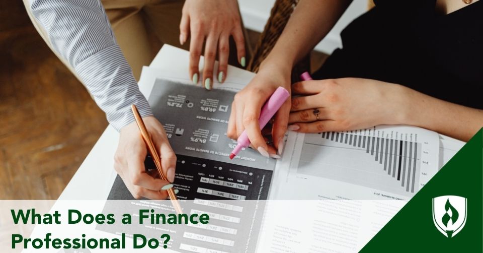 what does a finance professional do