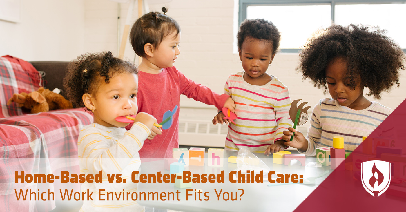 home based vs center based child care