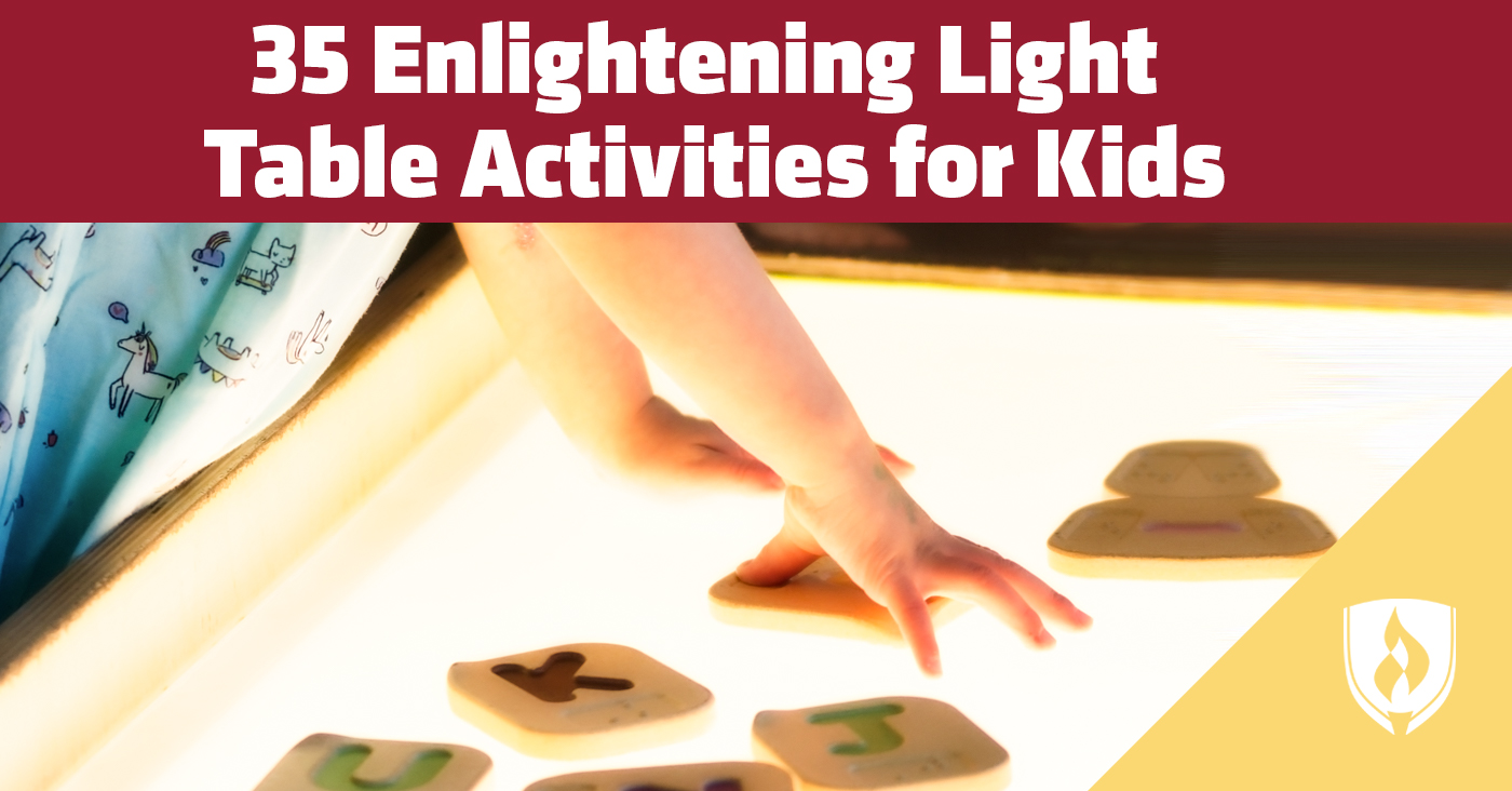 35 Enlightening Light Table Activities for Kids
