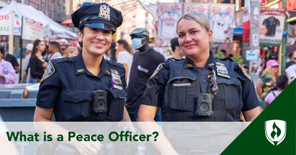what is a peace officer header