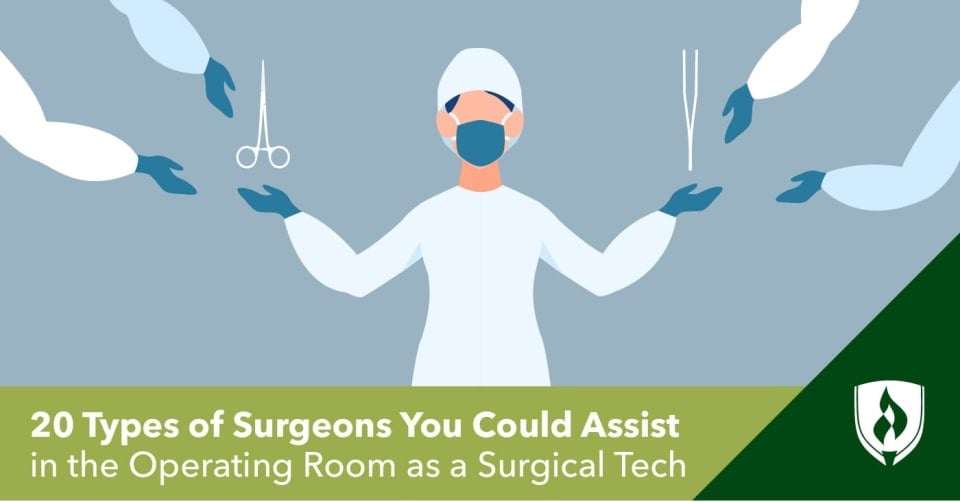 illustration of a surgeon being handed surgical tools