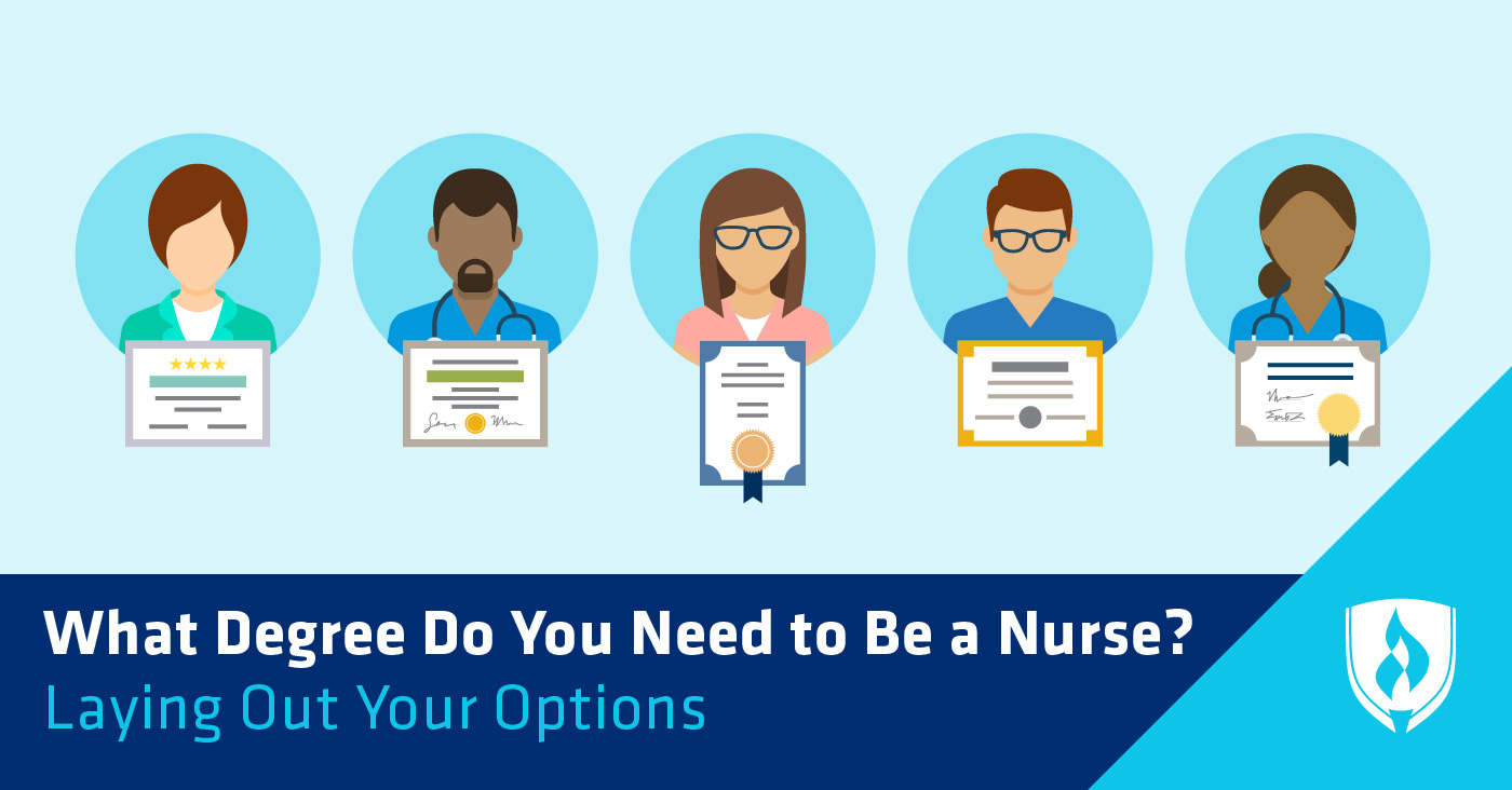What Degree Do You Need to Be a Nurse? Laying Out Your Options