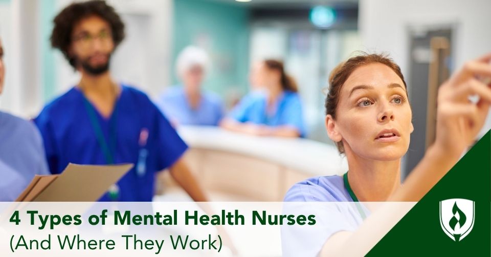 mental health nurses header A psychiatric NP and a mental health RN organize a crisis care plan