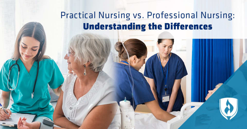 practical versus professional nursing