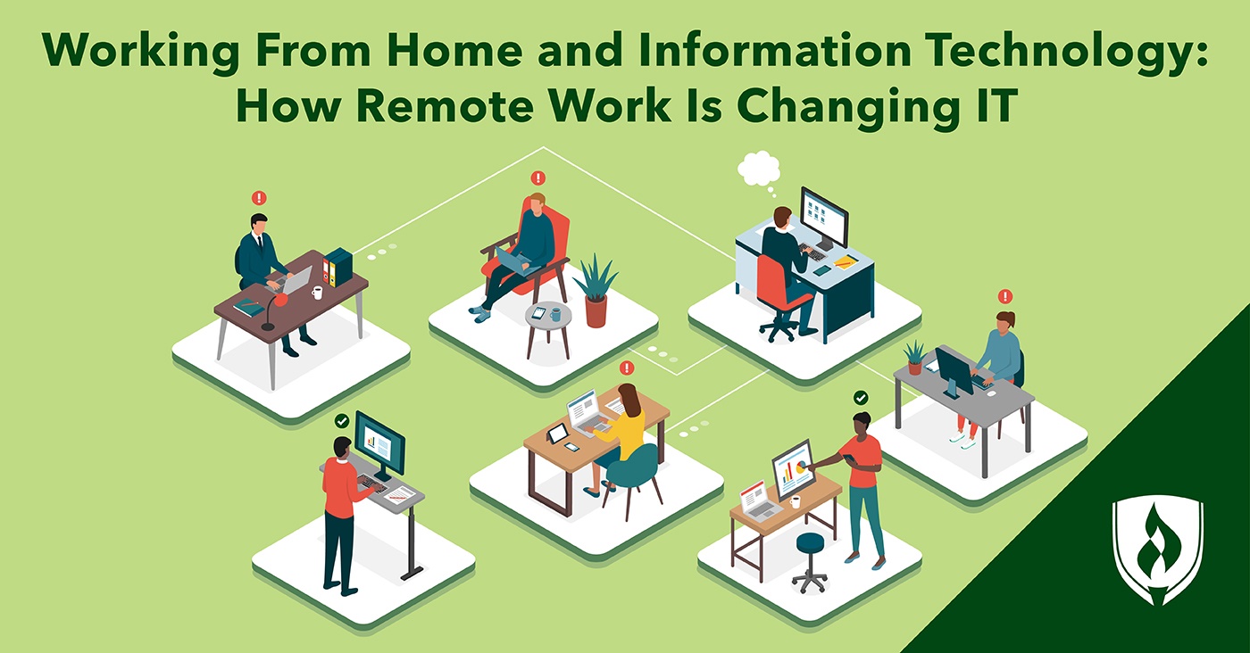 Working From Home and Information Technology: How Remote Work Is Changing IT