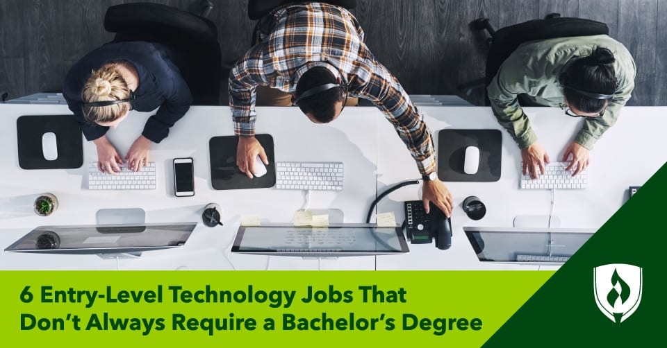 7 Entry-Level Technology Jobs for 2-Year Degree Holders
