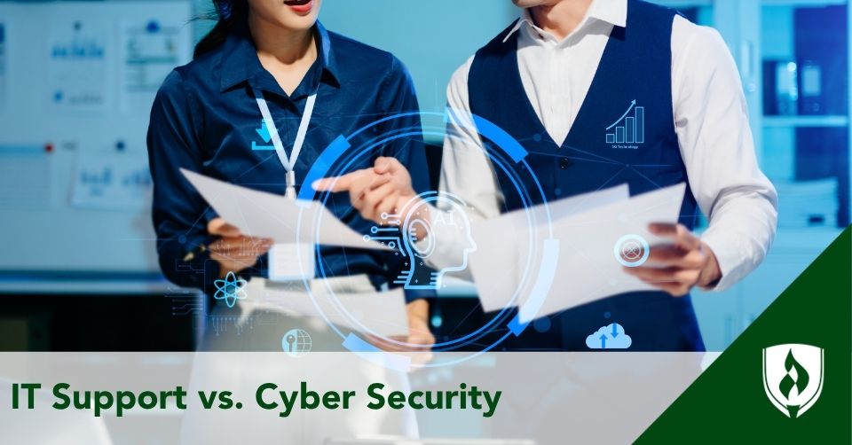 it-support-vs-cyber-security IT Support vs. Cyber Security