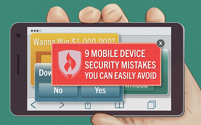 Mobile Device Security Mistakes to Avoid