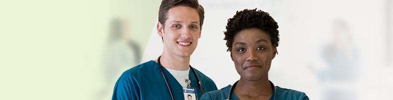 male and female nurse students