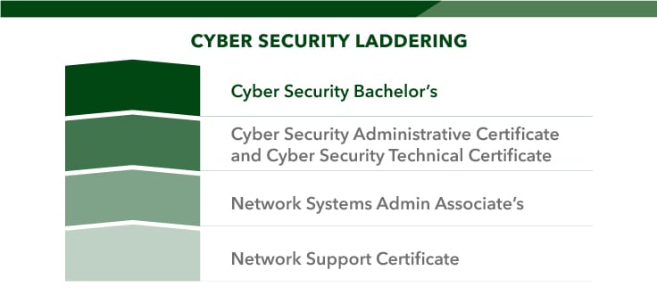 Cyber Security Laddering Bachelors