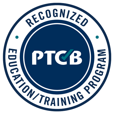 PTCB Recognized Education Training Program Seal